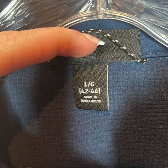 SwissTech Navy Blue Zip Up Jacket. Size Lg. - Picture 5 of 8